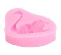 Qudinip Stampo in Silicone per Cigno Stampi per Cigno 3D Facili da Sformare per Fare Sapone Al Cioccolato, Caramelle, Silicone Flessibile Antiaderente da 5 Pezzi