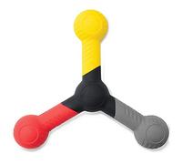 Qudinip Stick di Allenamento di Reazione, Design a Tre Appunti per la Coordinazione Occhio -mano e un Rapido Processo Decisionale con Impugnatura Ergonomica per Atleti, Attrezzature di