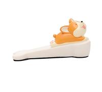 Qudinip Stop Alla Porta Animale Carina, Tappo per Porte a Cuneo Decorativo Divertente per L'auto per Ufficio, in PVC Plastica Morbida Anti -collisione Design Antivento (Cucciolo)