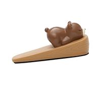 Qudinip Stop Alla Porta Animale Carina, Tappo per Porte a Cuneo Decorativo Divertente per L'auto per Ufficio, in PVC Plastica Morbida Anti -collisione Design Antivento (Piccolo orso)