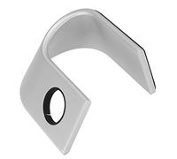 Qudinip Supporto di Ricarica per Orologio a Forma di U - Supporto per Caricabatterie in Lega Resistente per il Posizionamento Dell'orologio a Casa - Argento, 10,9 Cm - 1 unità