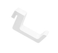 Qudinip Supporto per Cuffie per Console di Gioco Supporto per Gancio per Cuffie Durevole e Installazione Rapida per un Facile Accesso a Casa Bianco