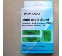 Qudinip Supporto Tablet Pieghevole per Telefoni Cellulari e Tablet - Design Multi-angolo, Staffa in Ferro Leggero per Uso Scrivania - Antiscivolo e Resistente - 1 unità (Grandi dimensioni (compreso