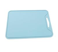 Qudinip Tagliere Portatile in Silicone Tagliere da Viaggio Resistente Alle Macchie per Picnic Escursionistici 11,7 X 8,6 Pollici (Blu)