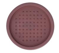 Qudinip Tappetino Antimanomissione Compatto in Silicone Antiscivolo per gli Amanti del caffè Uso in 1 Pezzo (Marrone)