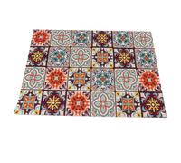 Qudinip Tappetino da Bar con Colori Vivaci, Design Antiscivolo, Impermeabile per, Sala da Pranzo, Melma di Diatomee, Spessore 3,5 Mm (40 * 50 cm)