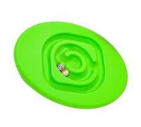 Qudinip Tavola di Equilibrio per Lumache per Bambini, Giocattolo per L'integrazione Sensoriale Dell'altalena a Dondolo, con Design a Labirinto per Giochi All'aperto Al Coperto, (Frutta verde)