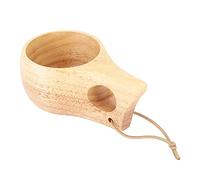 Qudinip Tazza da tè in Legno Elegante Tazza in Legno Nordico per caffè e tè 200ML Perfetta per Ufficio o Viaggio di Gomma 252g (#1)