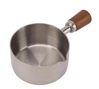 Qudinip Tazza per in Acciaio Inossidabile 304 per Condimenti e Condimenti con Manico Perfetto per Cucinare e Picnic 1 unità (80 ml)