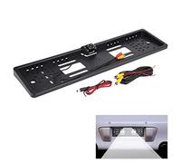 Qudinip Telecamera di Backup per con Visione Notturna a 4 LED IR con Grandangolo di 170° per Parcheggio e Retromarcia più Sicuri, ABS Impermeabile