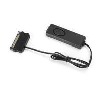 Qudinip Telecomando RF, Controller ARGB per Illuminazione LED 5 V 3 Pin con Connettore di Alimentazione, Compatibile con Alloggiamenti Ventole, Luci, Pannelli, Radiatori (Nera)