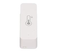 Qudinip Termometro WiFi Igrometro Sensore Intelligente di umidità della Temperatura con Visualizzazione dei Dati in Tempo Reale per Uso Domestico Materiale ABS 1 unità