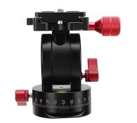 Qudinip Testa a Sfera per Treppiede con Design Fluido per Movimenti di Panoramica e Inclinazione Fluidi per la Fotografia, Lega di Alluminio, 1 unità