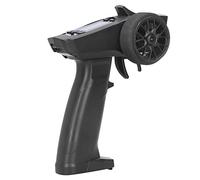 Qudinip Trasmettitore RC Multifunzione, Telecomando Compatto e Leggero con Display LCD per Auto e Barche RC, Controllo Wireless 2.4G, Set da 2 Pezzi