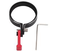 Qudinip Trasmettitore RC Trigger del Volante Durevole Controller con una Sola Mano per SCX10 Modello di Auto in Lega di Alluminio Misura Regolabile 1 unità (Rossa)