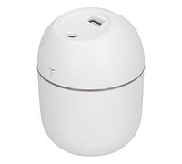 Qudinip Umidificatore USB Portatile da 220 Ml con Luce LED per Mini Diffusore di Aromaterapia da Viaggio in Ufficio (Bianca)
