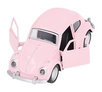 Qudinip Veicolo in Lega Vintage Pressofuso in Scala 1:36 con Funzione Pull Back per Bambini e Collezionisti (Rosa chiaro)