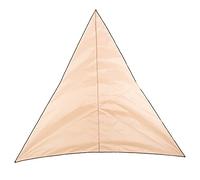 Qudinip Vela Parasole Triangolare, Protezione UV Impermeabile di Alta qualità per Cortili, Piscine e Giardini, Tessuto Oxford da, 1 unità (Cachi)