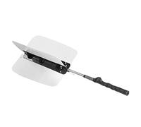 Qudinip Ventilatore da Umanizzato in ABS per Rafforzamento della Forza e Correzione dello Swing, Impugnatura Antiscivolo da 26 Cm, Ideale per Tutti i Livelli di abilità, Bianco (Bianca)