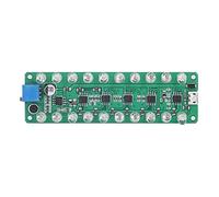 Qudinip VU Meter, Indicatore del Livello Sonoro a LED Ad Attivazione Vocale con Protezione Dalla Connessione Inversa, per Testare la Luce della Melodia Musicale DC 5V-12V