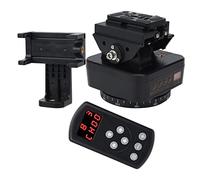Qudinip YT1000 Testa a Sfera Elettrica con Telecomando Wireless per Riprese Video a 360° Compatibile con Telefoni Cellulari e Fotocamere Plastica e Lega di Alluminio