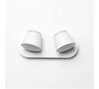 qudkdhs Aplique de pared moderno, luz de pared interior, lámpara de pared LED ajustable de 360 grados, luces para pasillo, sala de estar, dormitorio, lámparas