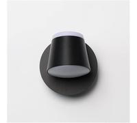 qudkdhs Aplique de pared moderno, luz de pared interior, lámpara de pared LED ajustable de 360 grados, luces para pasillo, sala de estar, dormitorio, lámparas