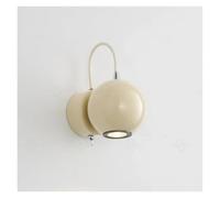 qudkdhs Lámpara de pared minimalista y de lujo para dormitorio con ángulo ajustable e interruptor, luz de pared pequeña, apliques de pared minimalistas para mesita de noche.