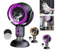 qudkdhs Ventilatore Puff Chill per Fumare, Ventilatore Puff Chill per Fumare, Filtri purificatori di Fumo Lorivu, Il Ventilatore Alto per Fumatori Cucina Portatile Purple Plug in