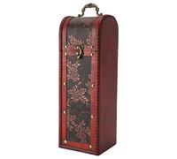 que 1 bottiglia, vino retrò con manico, t legno per la casa, matrimonio, inaugurazione della casa, bagagli con B le e rivetti