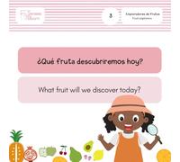 ¿Qué fruta descubriremos hoy? /What Fruit will we discover today?: Exploradores de fruta 3/ Fruit explorers 3