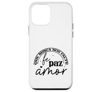 Que nunca nos falte Fé, Paz, Amor Custodia per iPhone 12 mini