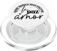 Que nunca nos falte Fé, Paz, Amor PopSockets PopGrip per MagSafe