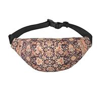 que Orientalist Art&** Marsupio di grandi dimensioni con 3 tasche con cerniera, puoi trasportare telefoni cellulari di tutte le dimensioni per esercizi all'aperto., Multicolore, Taglia unica, Zaini
