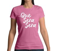 Que Sera - T-Shirt - Musica Testo Canzone Doris Day Calcio Canto