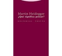 ¿Qué significa pensar?