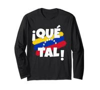 Qué Tal Franela Con Frase Venezolana Magliette Da Venezuela Maglia a Manica