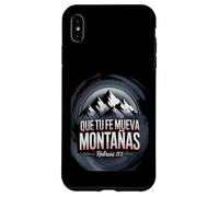 Que Tu Fe Mueva Montañas - Ebreo 11:1 Custodia per iPhone XS Max