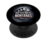 Que Tu Fe Mueva Montañas - Ebreo 11:1 PopSockets PopGrip Adesivo
