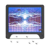 Queath Zanzariera Elettrica da Interno, Lampada Antizanzare Casa, Lampada Zanzare Esterno, Racchetta Zanzare Atossica Anti Mosche UV Campeggio 100m², Antizanzare Elettrico Portatile