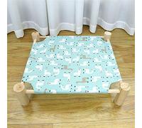QUEAWOQ Pet Beds Pet Dog Cat Amaca a quattro zampe tappetino letto mensola casa traspirante nido rimovibile peluche grande cuccia calda per gatto (colore: verde) Piedi di polpo