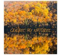 QUÉBEC AU NATUREL (Calendrier mural carré 2026 30 x 60 cm (ouvert)) Calendrier double avec une page pour vos prises de notes
