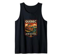 Quebec - Castello di Je Me Souviens Canotta