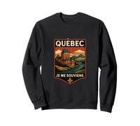 Quebec - Castello di Je Me Souviens Felpa