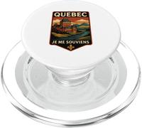 Quebec - Castello di Je Me Souviens PopSockets PopGrip per MagSafe