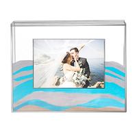 Queekay Wedding Unity - Cornice portafoto in acrilico trasparente, con cornice, decorazione per matrimoni, decorazione per la casa, ricordo (stile classico)