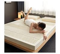 Queen 7 Zone 100% lattice naturale coprimaterasso 5 cm morbido sollievo dalla pressione per il massimo comfort qualità alberghiera Futon Pad 150 x 200 cm Premium Sleep Accessory