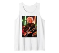 Queen & Adam Lambert Brian May Chitarrista di Dick Barnatt Canotta