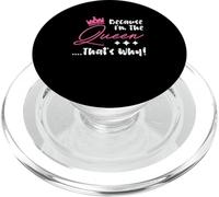 Queen Attitude Diva Perché sono la regina Ecco perché PopSockets PopGrip per MagSafe