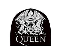 Queen Beanie Hat Classic Crest Metal Band Logo Ufficiale Uomo Nuovo Nero One Size One Size